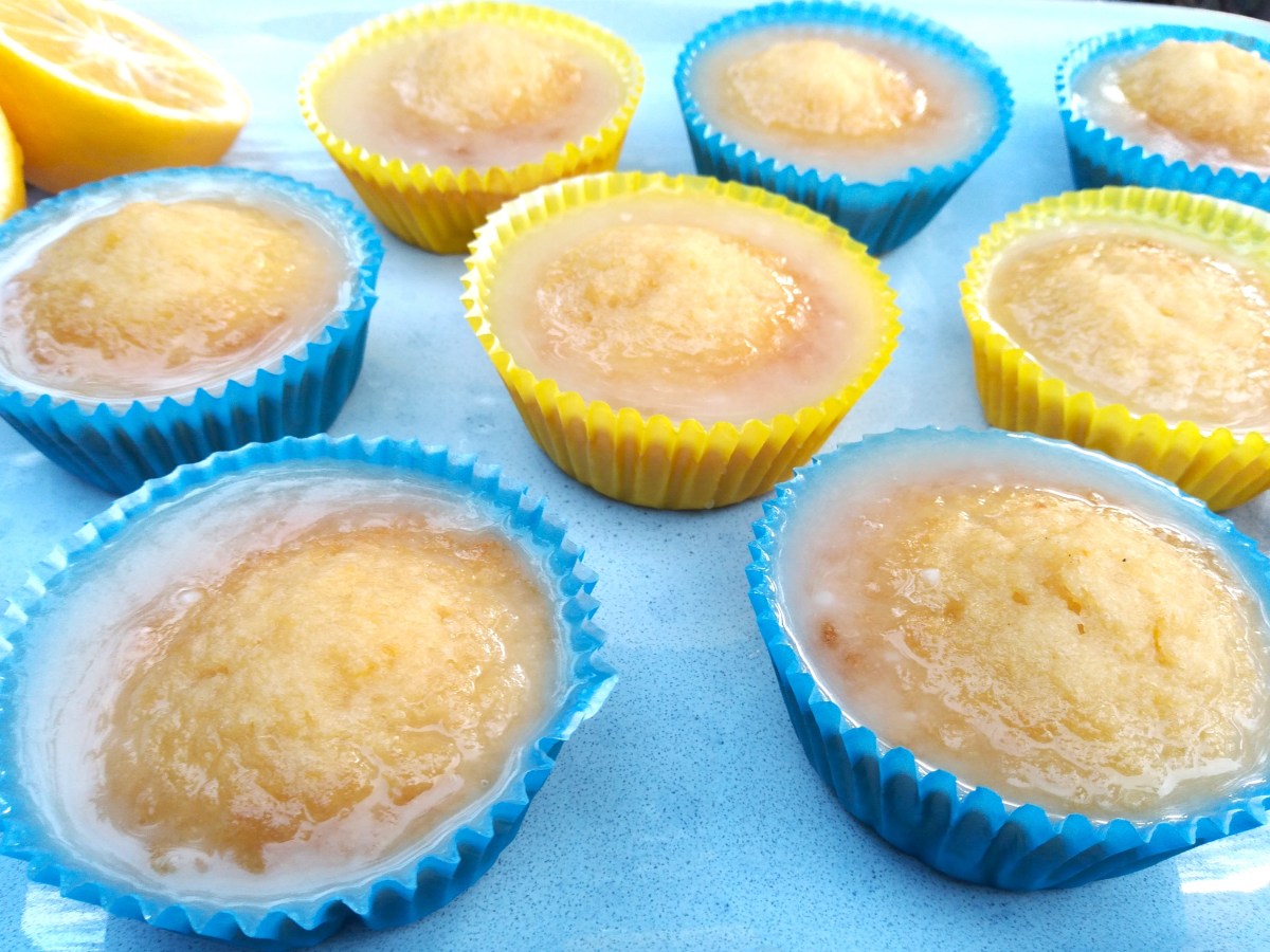 Lemon Drizzle Cupcakes (Gluten&nbsp;Free)