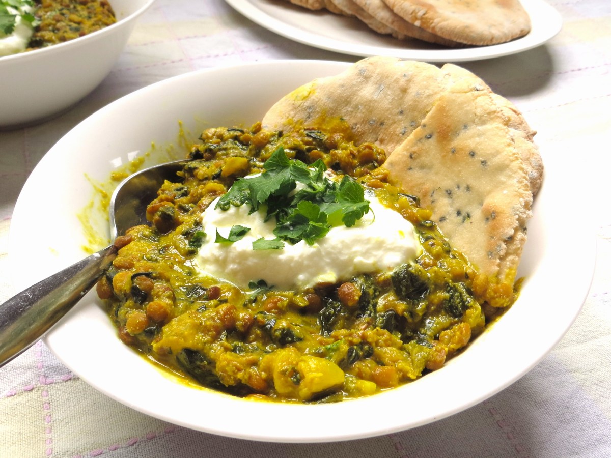 Tamarind and Turmeric Lentils (Gluten Free, Dairy Free/Vegan&nbsp;Option)